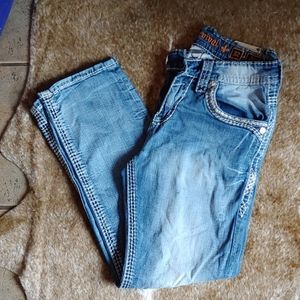 Men's Rock revival zarles jeans